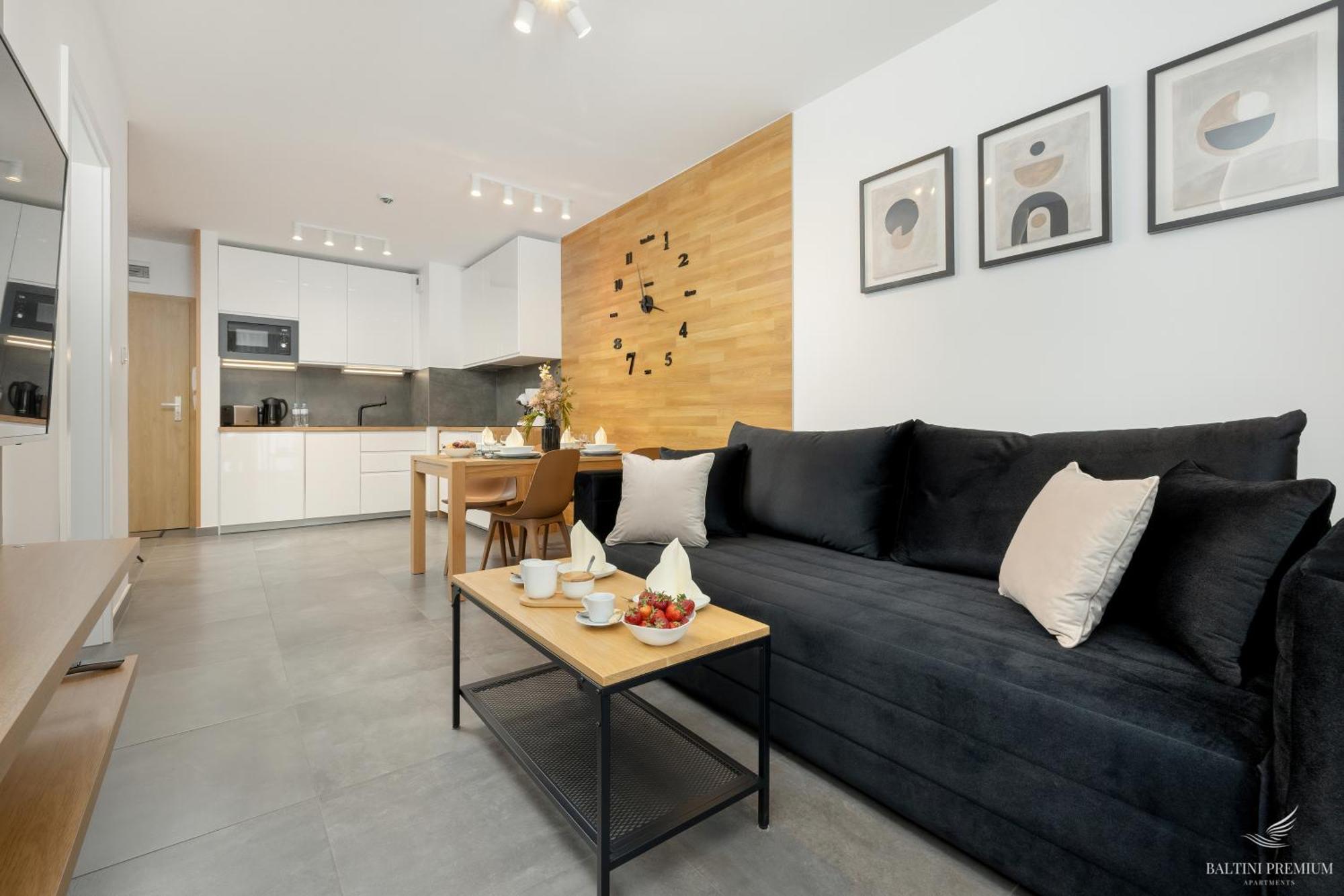 Baltini Premium Apartament Kasprowicza 20 A-B Z Basenem, Saunami I Jacuzzi Kolobrzeg Oda fotoğraf