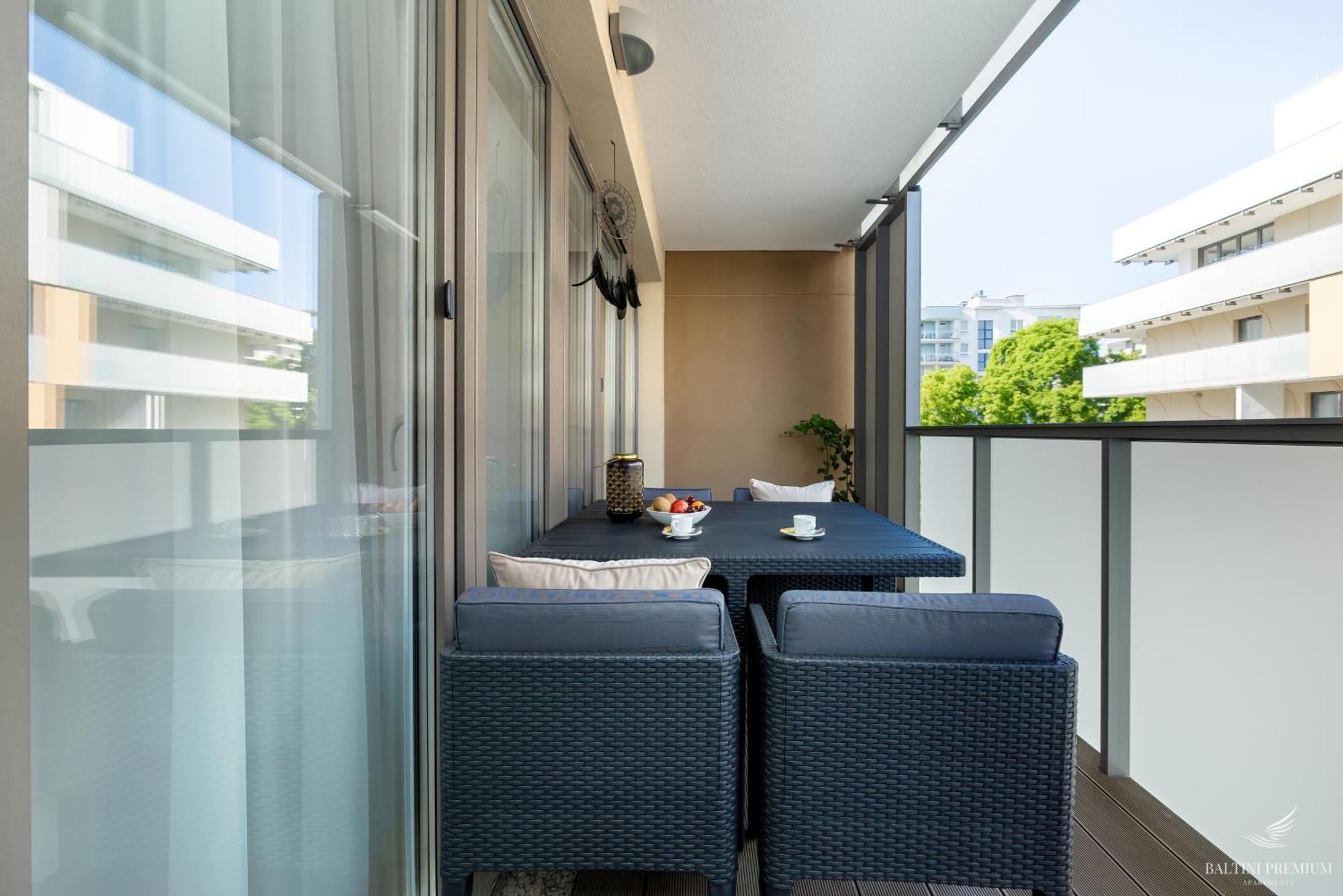 Baltini Premium Apartament Kasprowicza 20 A-B Z Basenem, Saunami I Jacuzzi Kolobrzeg Oda fotoğraf