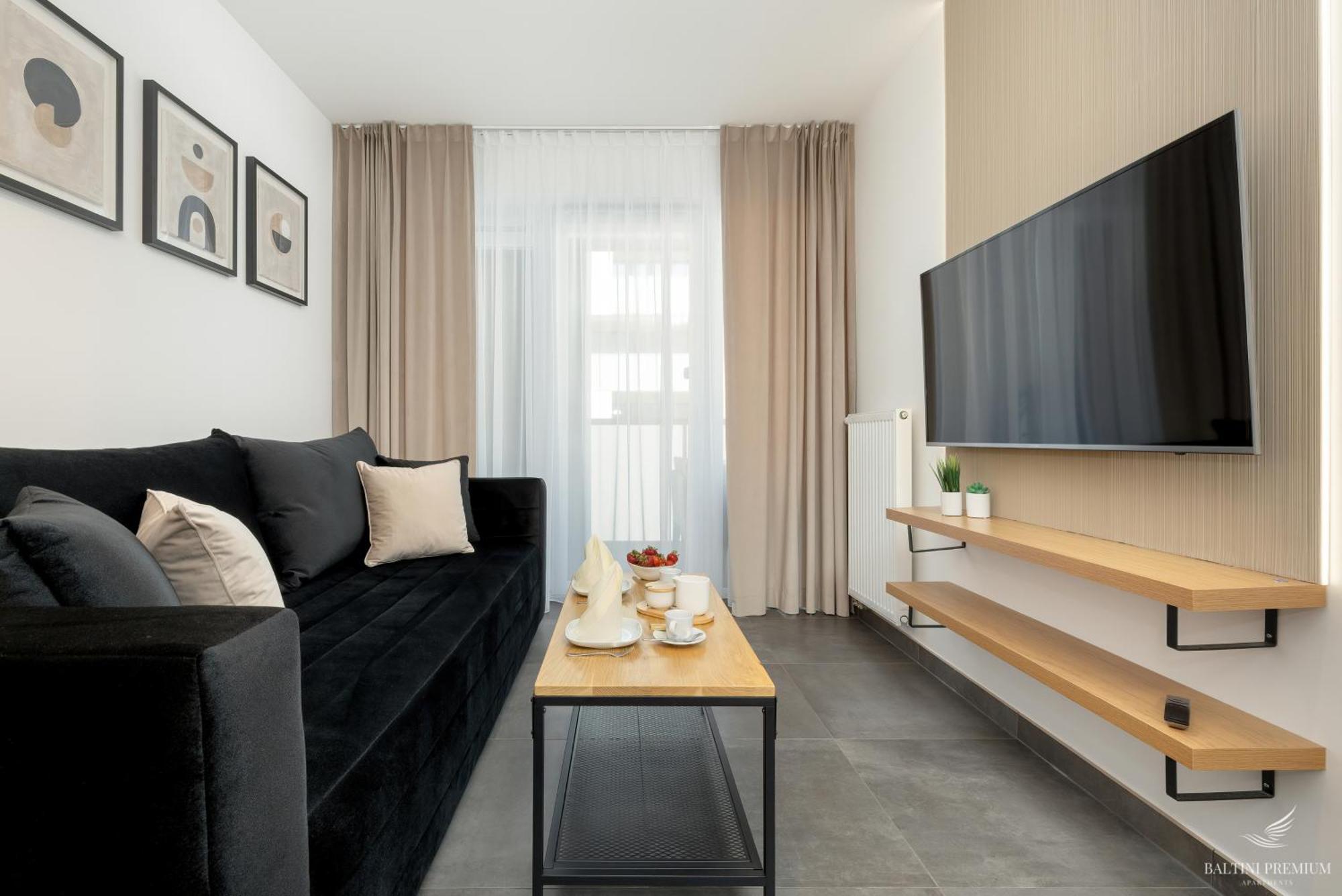 Baltini Premium Apartament Kasprowicza 20 A-B Z Basenem, Saunami I Jacuzzi Kolobrzeg Oda fotoğraf
