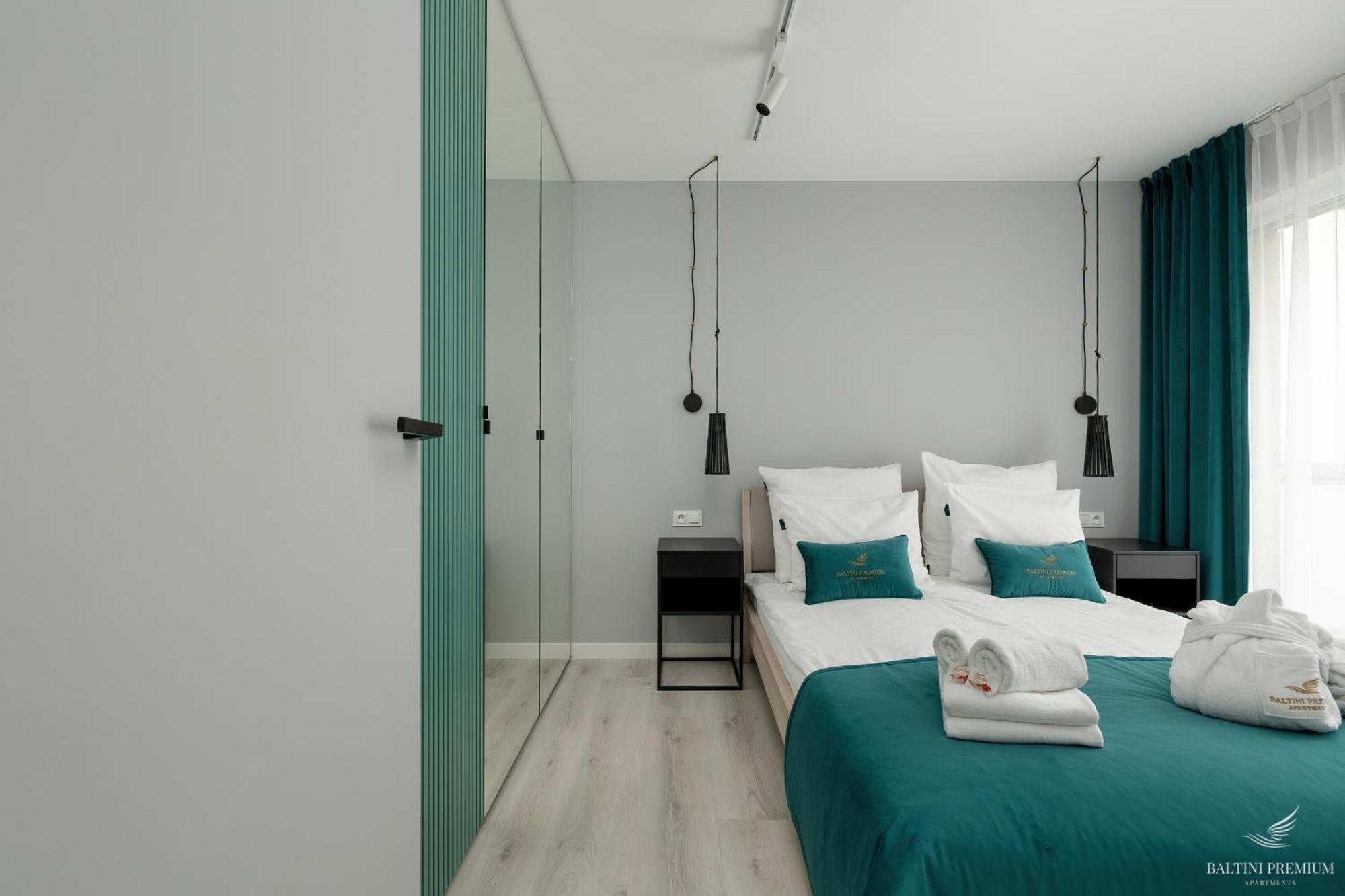 Baltini Premium Apartament Kasprowicza 20 A-B Z Basenem, Saunami I Jacuzzi Kolobrzeg Oda fotoğraf