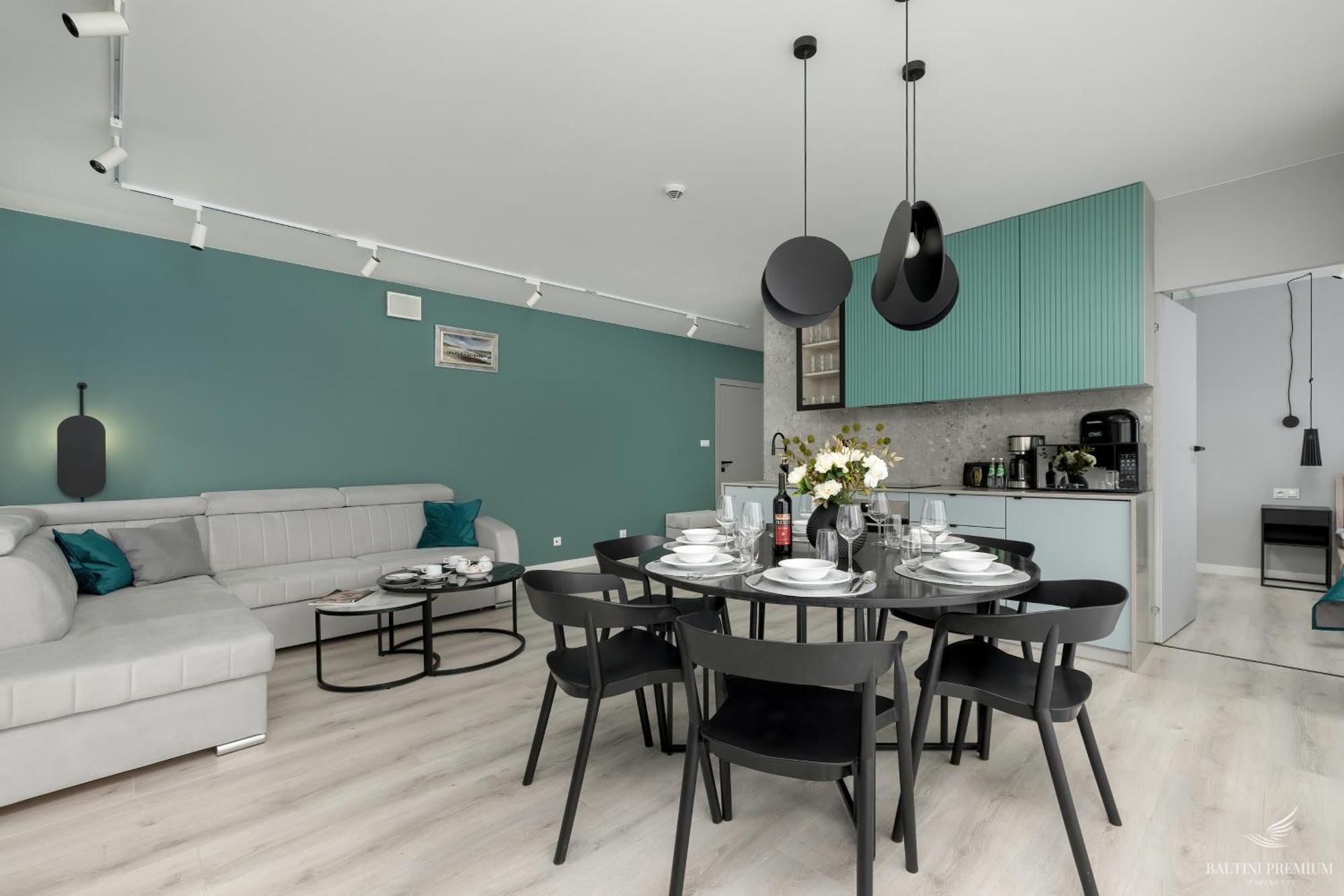 Baltini Premium Apartament Kasprowicza 20 A-B Z Basenem, Saunami I Jacuzzi Kolobrzeg Oda fotoğraf