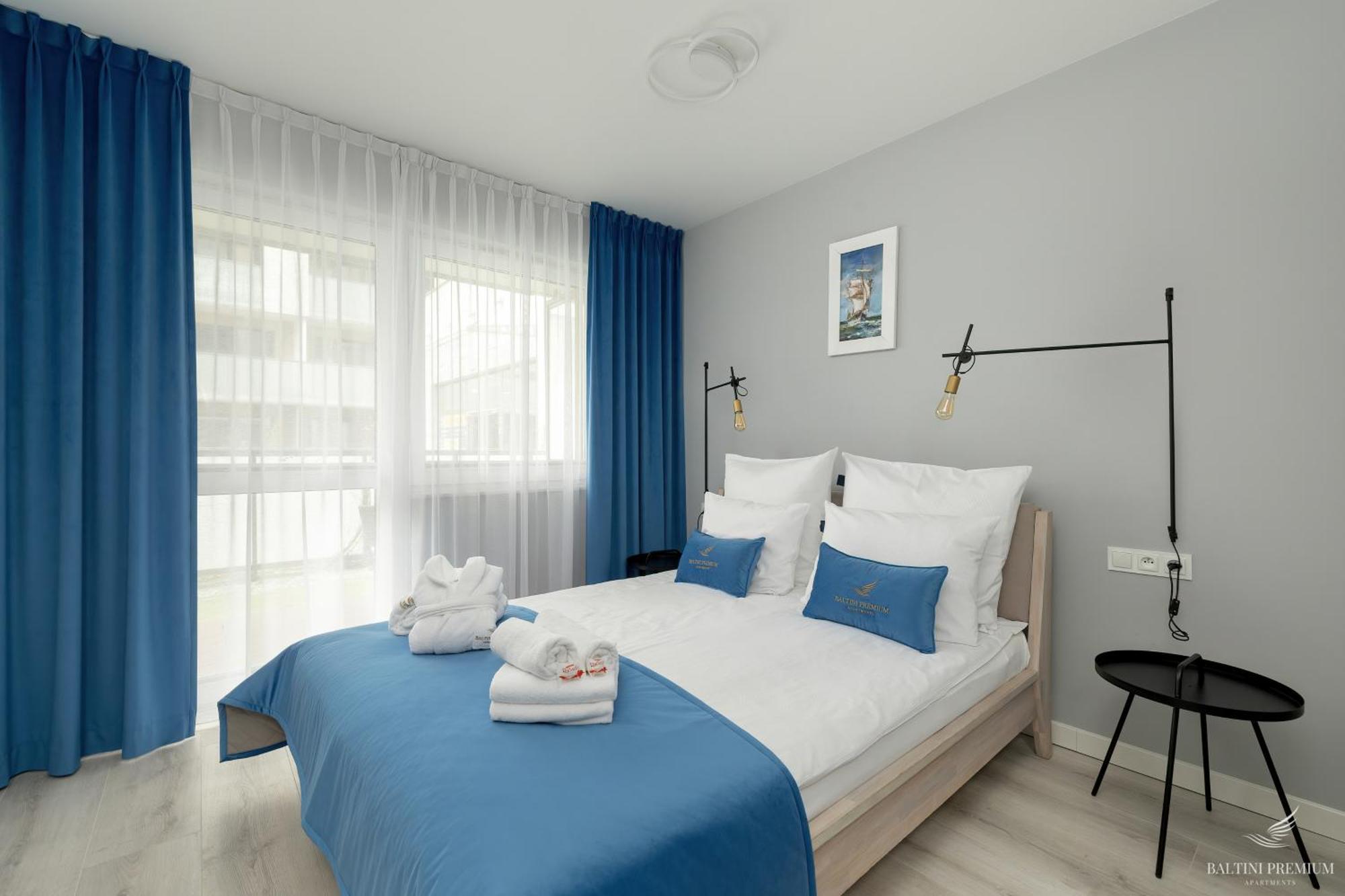 Baltini Premium Apartament Kasprowicza 20 A-B Z Basenem, Saunami I Jacuzzi Kolobrzeg Oda fotoğraf