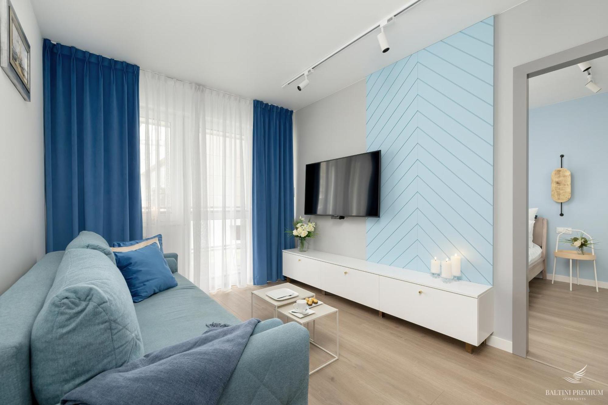 Baltini Premium Apartament Kasprowicza 20 A-B Z Basenem, Saunami I Jacuzzi Kolobrzeg Oda fotoğraf