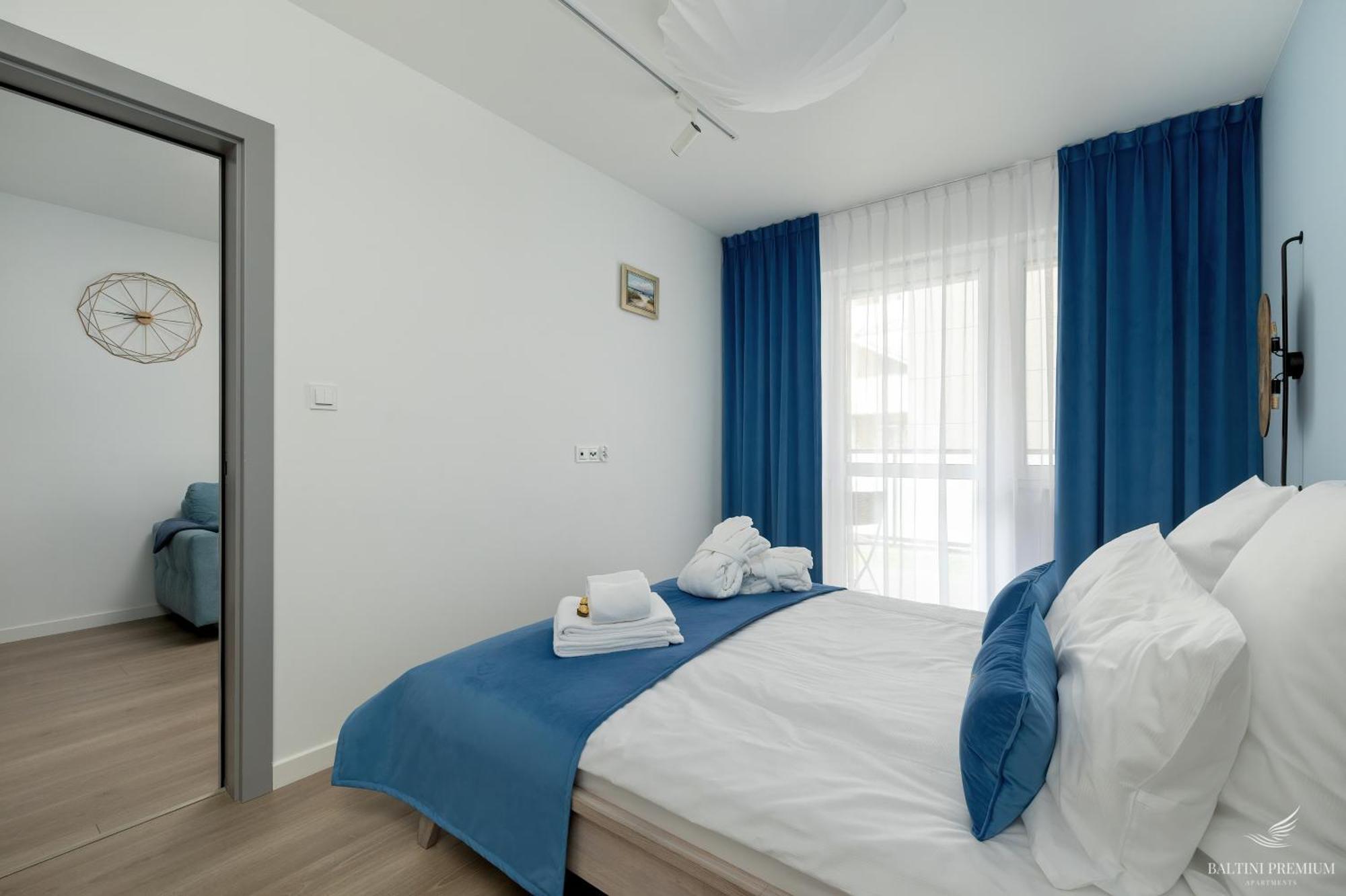 Baltini Premium Apartament Kasprowicza 20 A-B Z Basenem, Saunami I Jacuzzi Kolobrzeg Oda fotoğraf